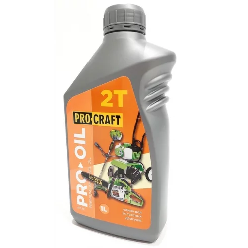 олива  для бензопили Procraft 2Т напівсинтетика 1л