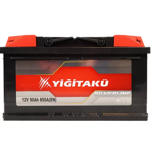 Аккумулятор YIGITAKU  90 (850 А) Silver MF Евро правый + низкий