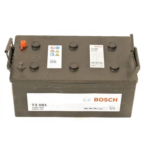 Аккумулятор BOSCH 220Ач 1150А T3 (1.5 года гар)