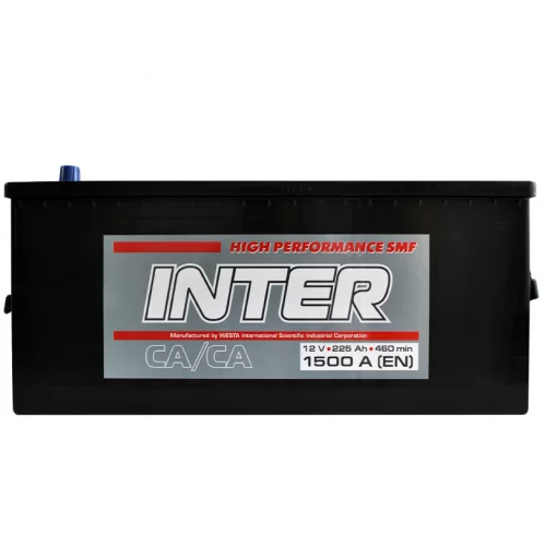 Акумулятор   INTER 225Аг 1500A Premium (D6)