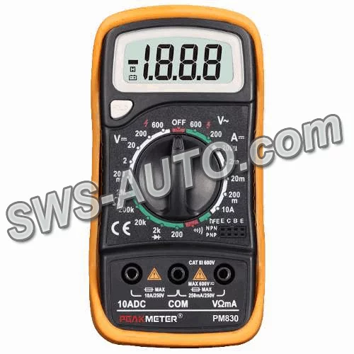мультиметр цифровой PM830  Peak Meter