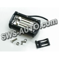 фара дополнительная LED  прямоуг. 130х70х60 (Д/В/Ш) 72W дальний 3030