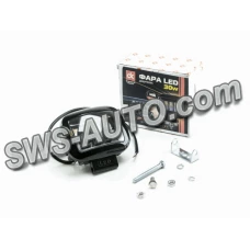 фара додаткова LED  прямокут. 120х95х55 (Д/В/Ш) 10W ближнє світло