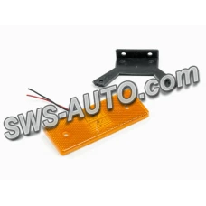 фонарь маркерн. прямоугол. оранж. 110х45мм с кронштейном (Toch Auto) 4 LED