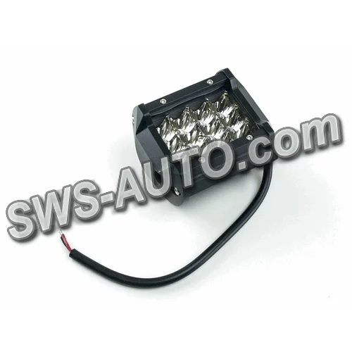 фара дополнительная LED  прямоуг.  95х75х60 (Д/В/Ш) 36W дальний 3535