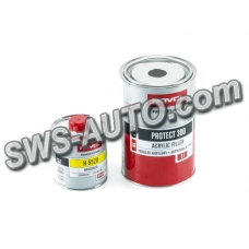 грунт акриловый <4+1> Novol PROTECT 300 черный 1л+0,25 л