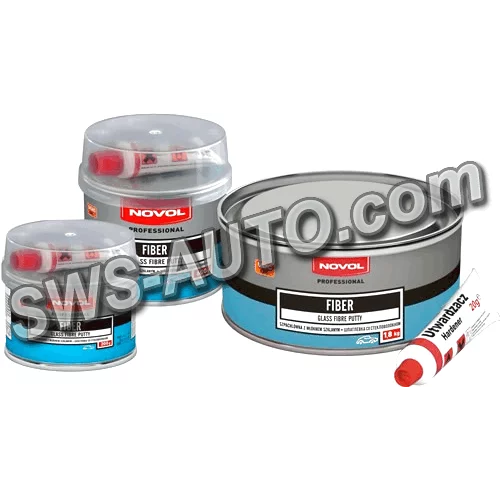 шпаклівка Novol FIBER MICRO (скловолокно) (покращена) 1 кг