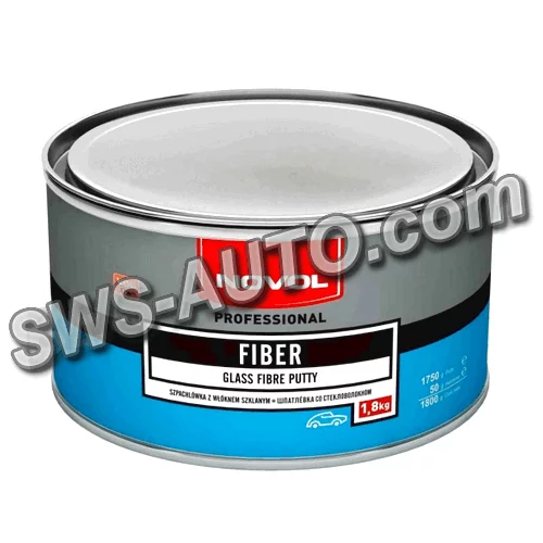 шпатлёвка со стекловолокном Novol Fiber 1,8 кг
