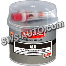 шпатлёвка с алюминиевой пылью Novol ALU 0,75 кг