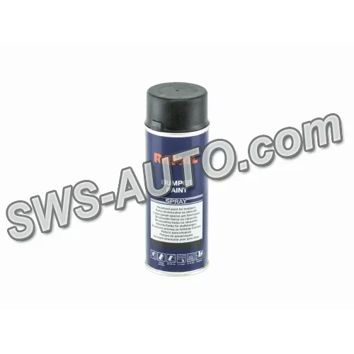 краска бампера Ranal paint структурная черная (спрей) 400ml