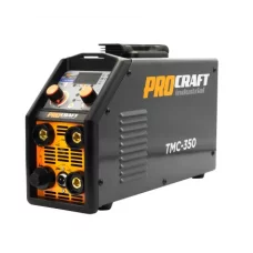 сварочный аппарат инвертор ProCraft 30-350 A, электрод 1,6-5,0 мм, кабели 5,0+5,0м + аргон + плазмор
