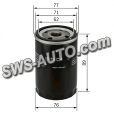 фильтр масл. Daewoo Lanos,Nexia,Aveo,Lacetti (BOSCH) P 3079