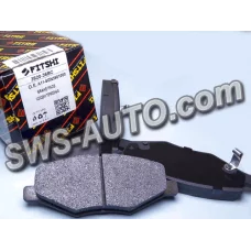 колодки гальмівні передні Chery Amulet, Forza кит.зб. (без вушка) (FITSHI) FT 3820-36BC
