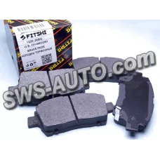 колод.торм.пер. Geely MK, BYD-F3, Toyota Corolla 04-,Yaris 99- (FITSHI)  FT 1220-36BG
